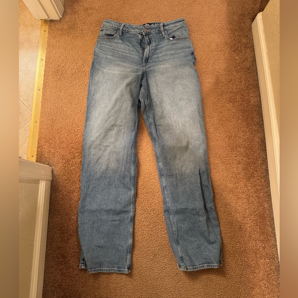 HOLLISTER ultra high rise dad jeans